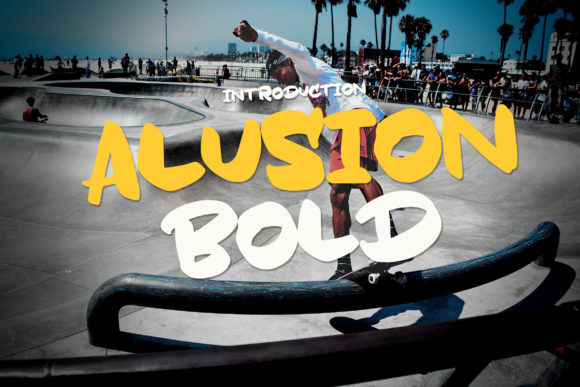 Alusion Bold Font for Creative Projects