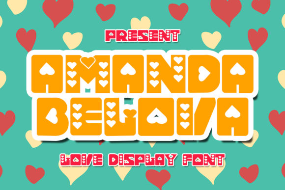 Amanda Belova: A Romantic Display Font for Eye-Catching Campaigns
