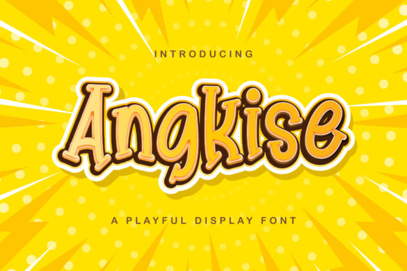 Angkise Font Download for Creative Projects