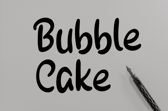 Bubble Cake Font: A Versatile Display Type for Creative Projects