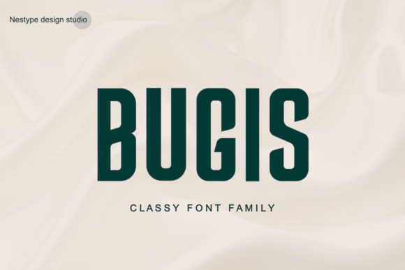 Bugis Font: A Unique Display Type for Creative Projects