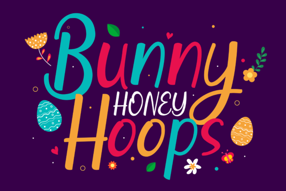 Bunny Hoops Font for Playful Web Design and Branding