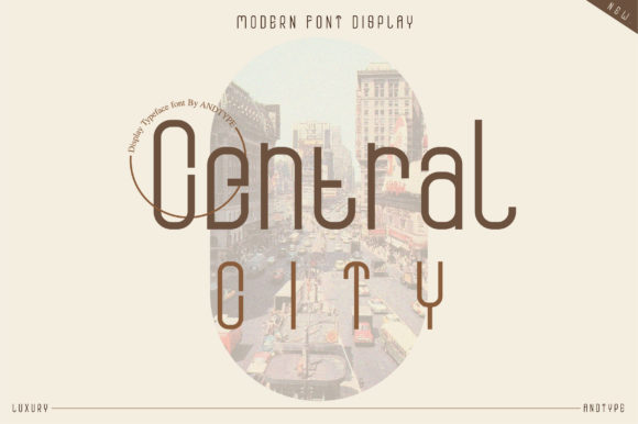 Central City Font for Creative Projects