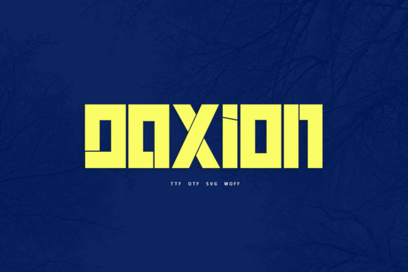 Daxion Font Review: A Modern Display Typeface for Bold Campaigns