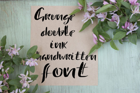 Double Ink: A Quirky Display Font for Creative Branding Projects