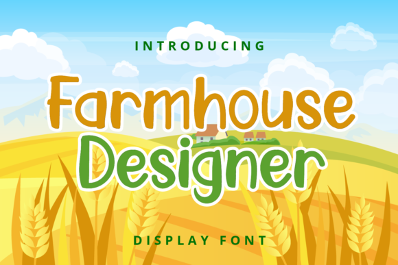 Farmhouse Designer Font for Bold Brand Campaigns