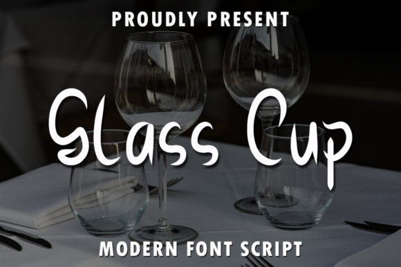 Glass Cup: A Premium Display Font for Creative Projects