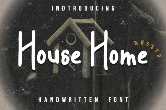 House Home Font for Modern Web Design Projects