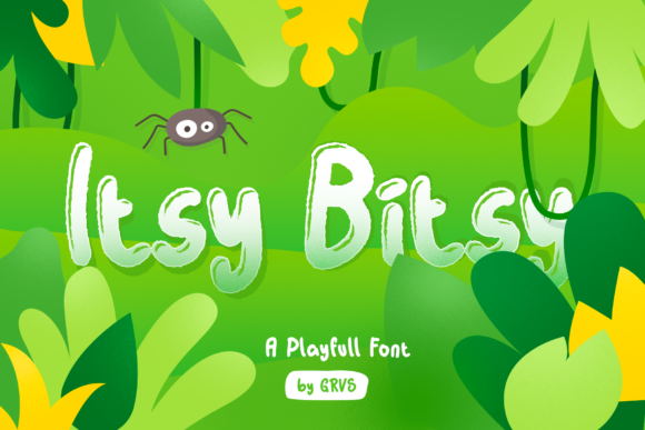 Itsy Bitsy Font: A Playful Display Typeface for Creative Branding