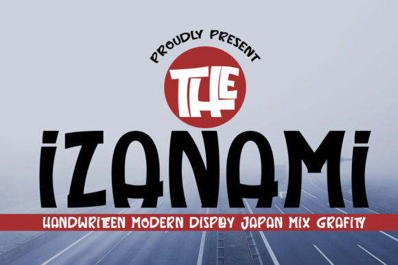 Izanami Font: A Bold Display Typeface for Modern Campaigns