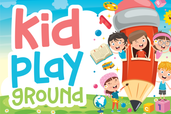 Kid Play Ground Font for Creative Brands