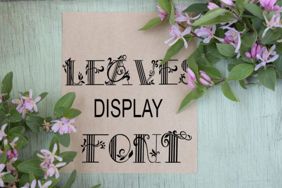 Leaves Font Review: A Vintage-Styled Display Typeface for Creative Projects