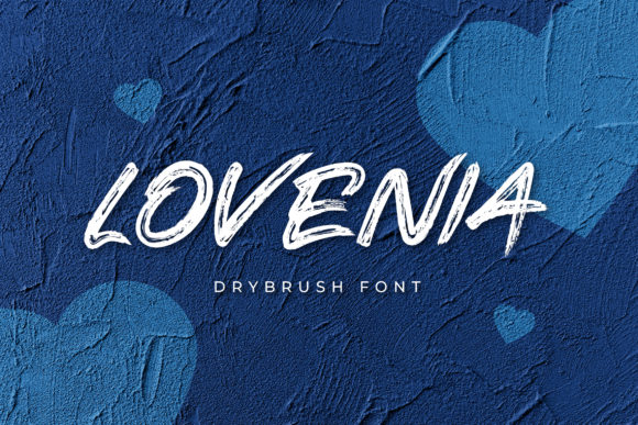 Lovenia Display Font for Creative Web Design