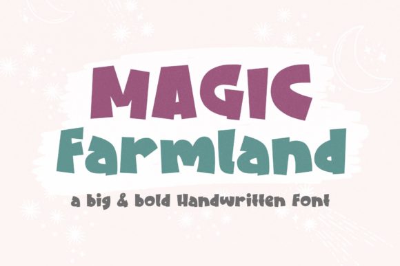 Magic Farmland Font: A Playful Display Typeface for Memorable Branding