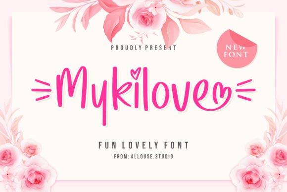 Mykilove Display Font for Creative Branding