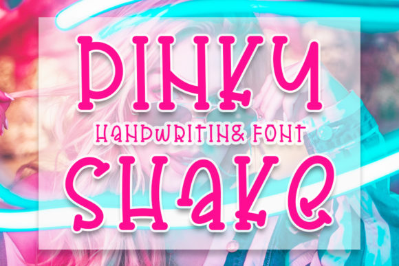 Pinky Shake Font for Lively Branding Projects