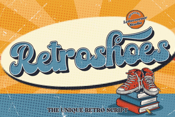 Retroshoes Font for Bold Branding and Dynamic Display Typography