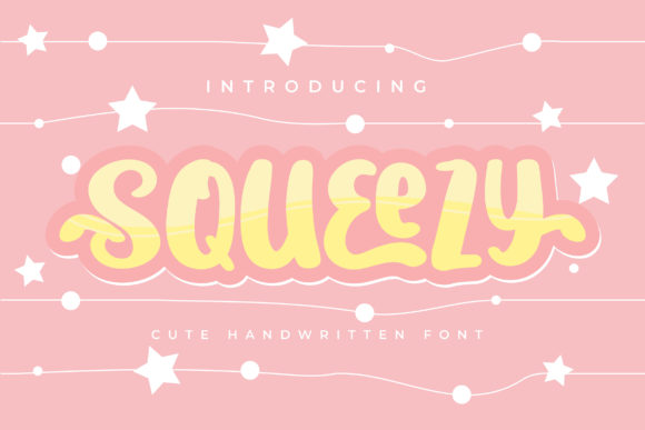Squeezy Display Font Adds Personality to Web Designs