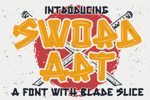Sword Art Font for Bold Digital Branding and Creative Campaigns