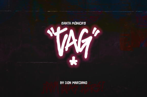 Tag Display Font for Professional Branding