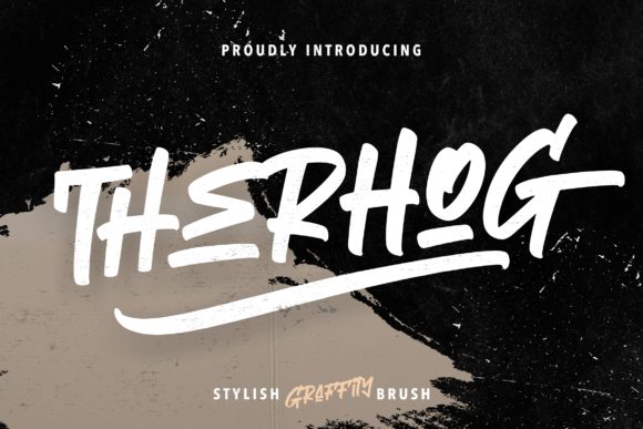 Therhog Display Font for Professional Branding